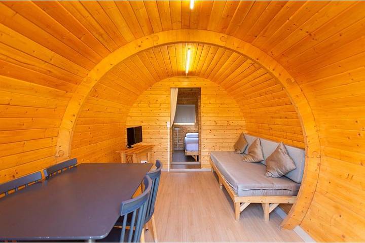 Camping para 4 personas, con jardín además de piscina y piscina para niños en Alt Palància - 3