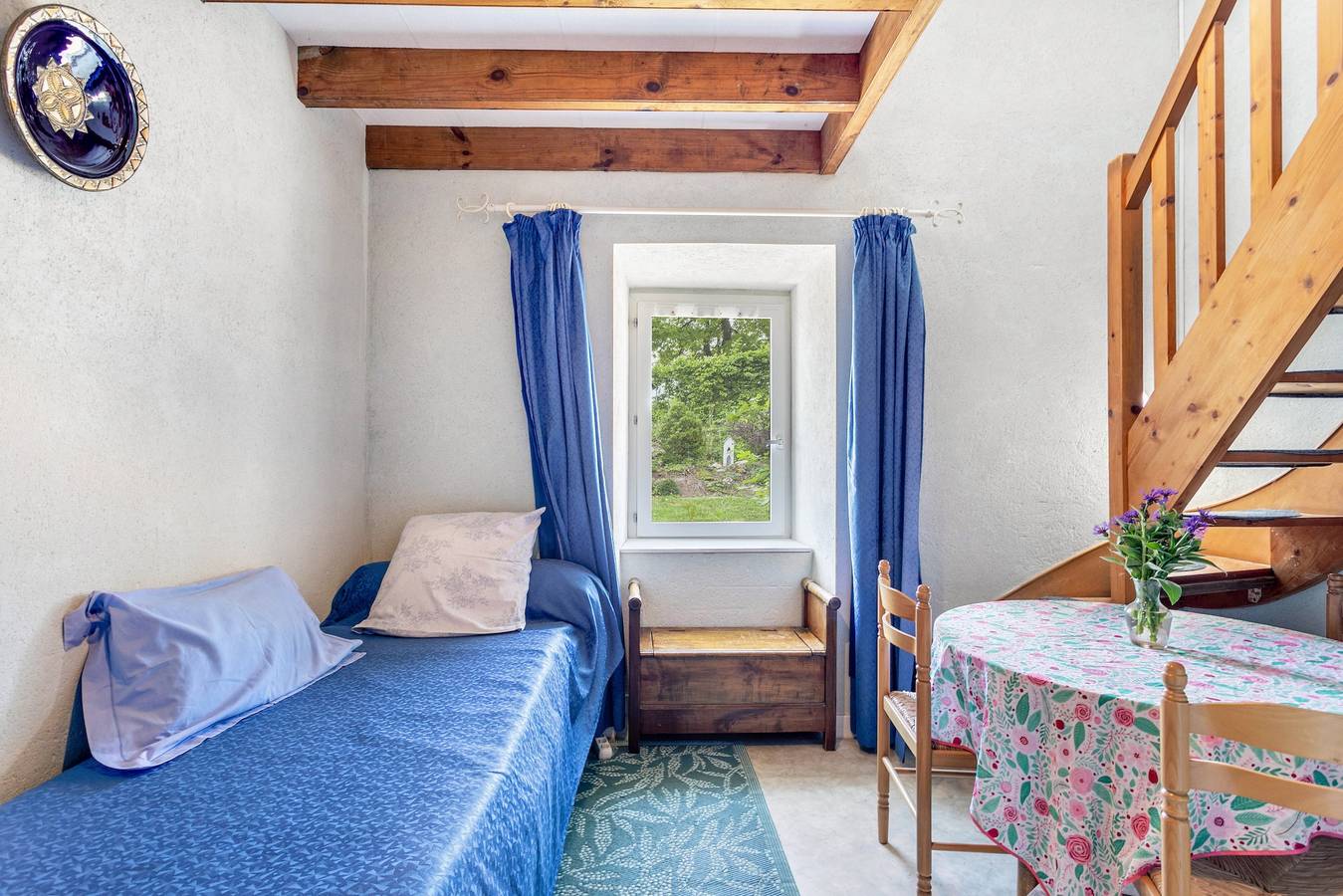 Chambre d’hôtes « Chambre Rêve Bleu » avec terrasse et jardin partagés, Wi-Fi in Lanloup, Côte de Goëlo