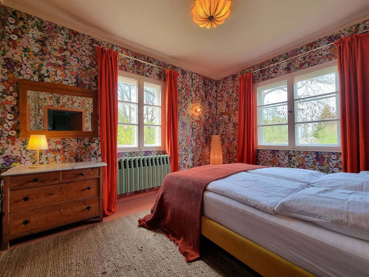 Pommernhaus Forsthaus Rieth am See, Sauna, Kamin, Ruderboot - großer umzäunter Garten in Rieth am See, Luckow