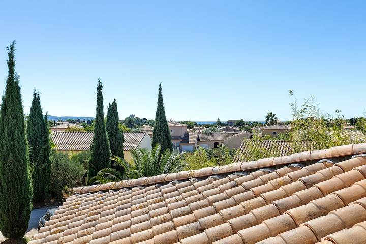 Studio entier, Appartement Céraria avec piscine partagée in Loupian, Côte méditerranéenne (France)
