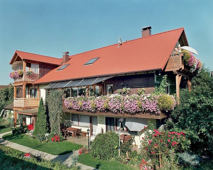 Ferienwohnung für 3 Personen, mit Balkon und Balkon/Terrasse sowie Terrasse in Franken