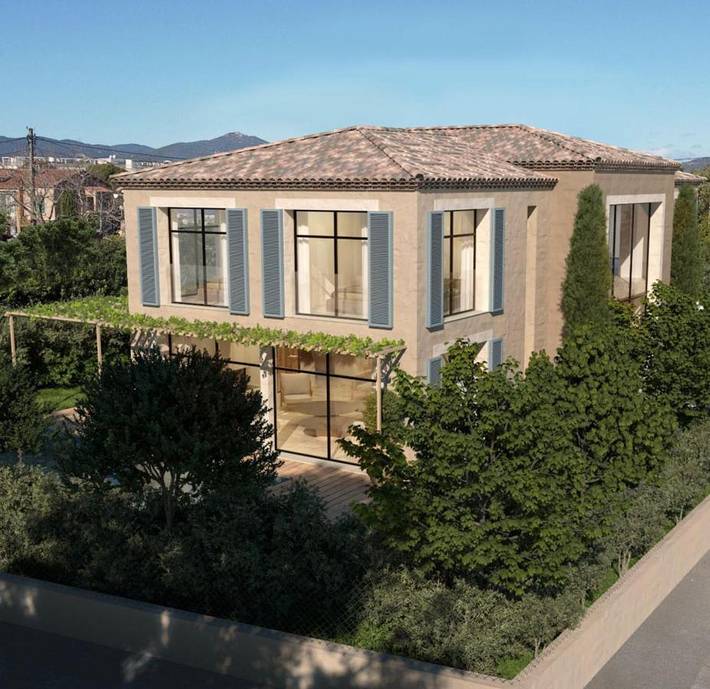 Villa pour 12 personnes, avec terrasse et piscine à Saint-Tropez