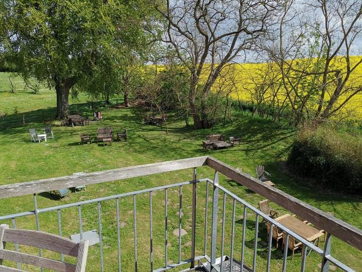 Ferienwohnung für 10 Personen, mit Balkon und Garten sowie Ausblick in Warnow - 4
