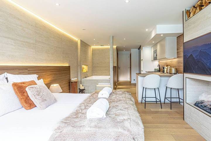 Ganze Wohnung, Le Rivage Alpin - vue lac et spa in Tresserve, Chambéry und Umgebung