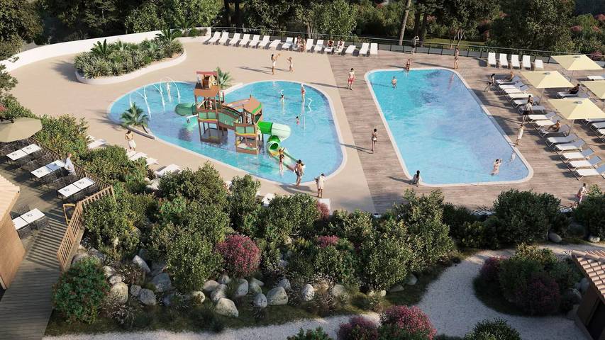 Mobil home pour 6 personnes, avec terrasse à Sari-Solenzara - 2