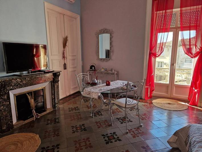 Chambre d’hôte pour 3 personnes, avec balcon