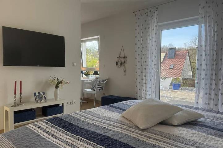 Ganze Wohnung, Appartment \"Maritim\" mit großer Terrasse - Gästehaus Ina-Maria in Obernhof, Lahn-Taunus