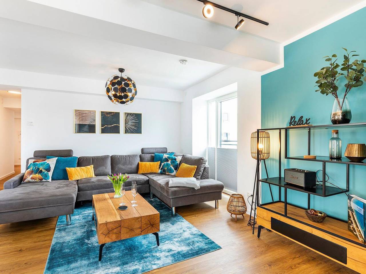 Ganze Wohnung, Fewo Baltic Sunset: Modernes 85 m² Apartment mit privater Sauna – Haus Wittow in Prora, Binz