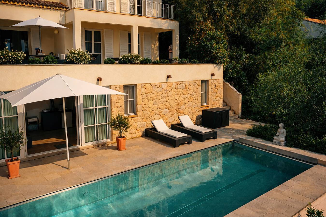 Villa with panoramic view over Cannes in Spéracèdes, Cannes region