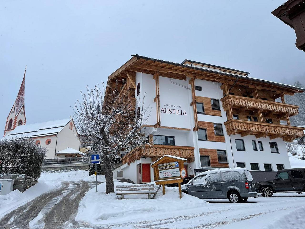 Geheel appartement, Appartement met sauna in Tirol bij de skilift in Tux Alps, Finkenberg