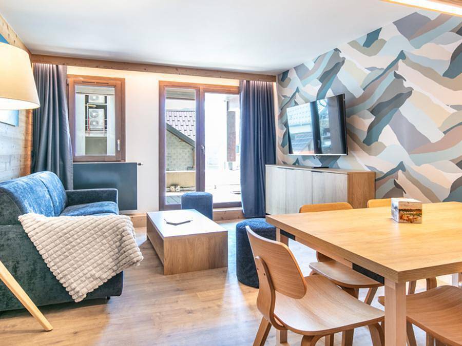 Les Hauts de Vaujany - Vacancéole - Appartement 10 personnes - Appartement 4 pièces avec coin nuit 10 personnes in Allemond, Parc national des Écrins