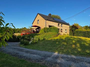 Gîte pour 2 personnes, avec jardin ainsi que terrasse et vue, animaux acceptés dans Harre