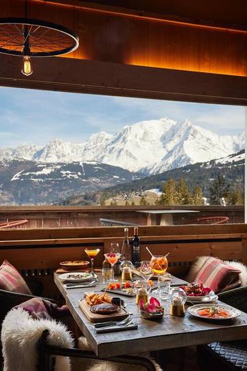 Hôtel pour 2 personnes, avec sauna et terrasse à Combloux