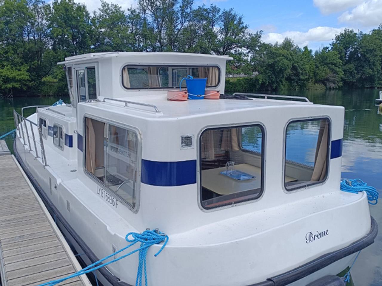 Séjour unique sur pénichette à quai - 5 pers. in Cognac, Charente