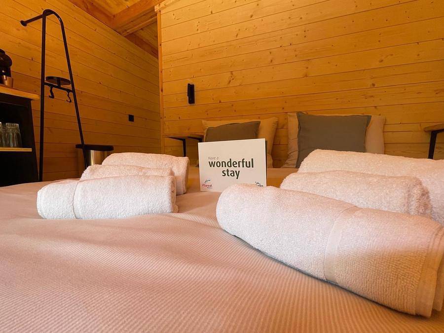 Camping Le Hameau de l'Ourthe - Unterkunft 2 personen - Baumhaus 2 Personen in Houffalize, Bastogne