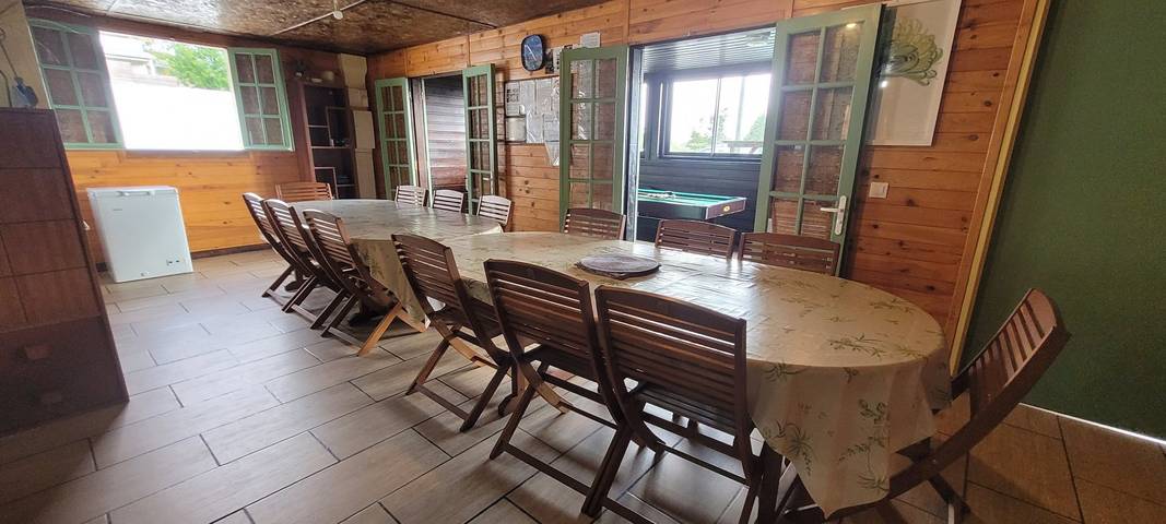 Gîte pour 14 personnes, avec jardin et balcon à la Plaine des Cafres - 4