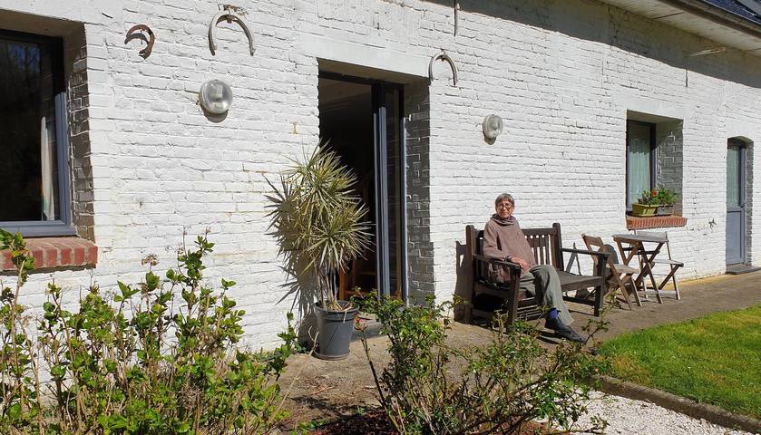 Gîte pour 8 personnes, avec jardin et terrasse à Hucqueliers