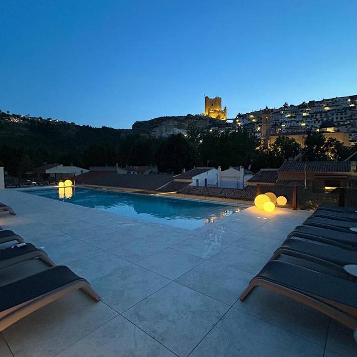 Ferienwohnung für 2 Personen, mit Sauna und Ausblick sowie Pool und Terrasse - 1