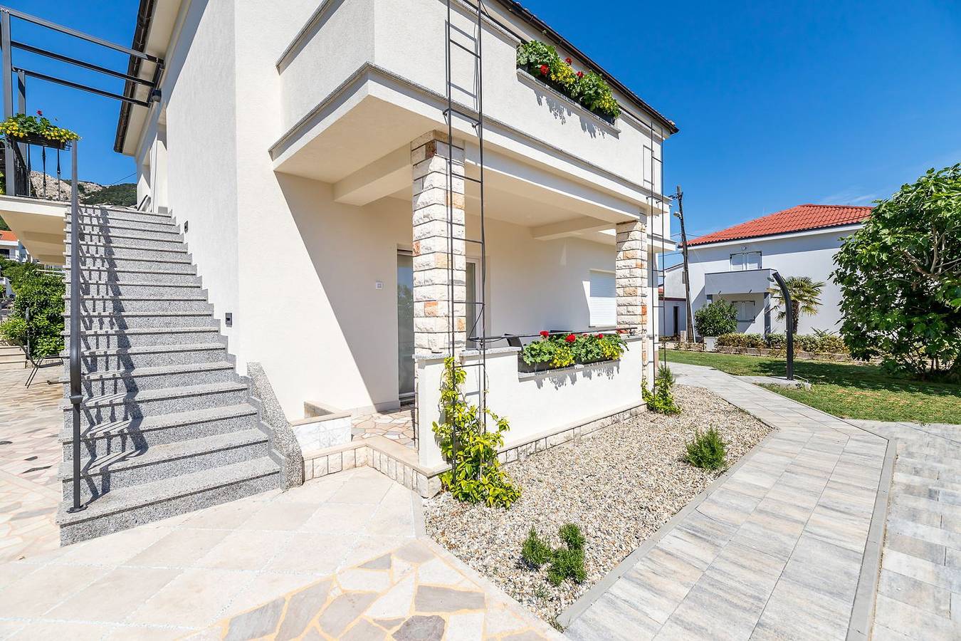 Apartamento entero, Nur 300 Meter zum tollen Strand in Baska, Krk (isla)