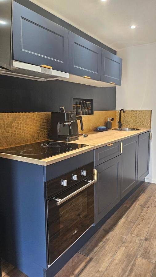 Appartement de vacances pour 4 personnes, avec jardin ainsi que vue et terrasse