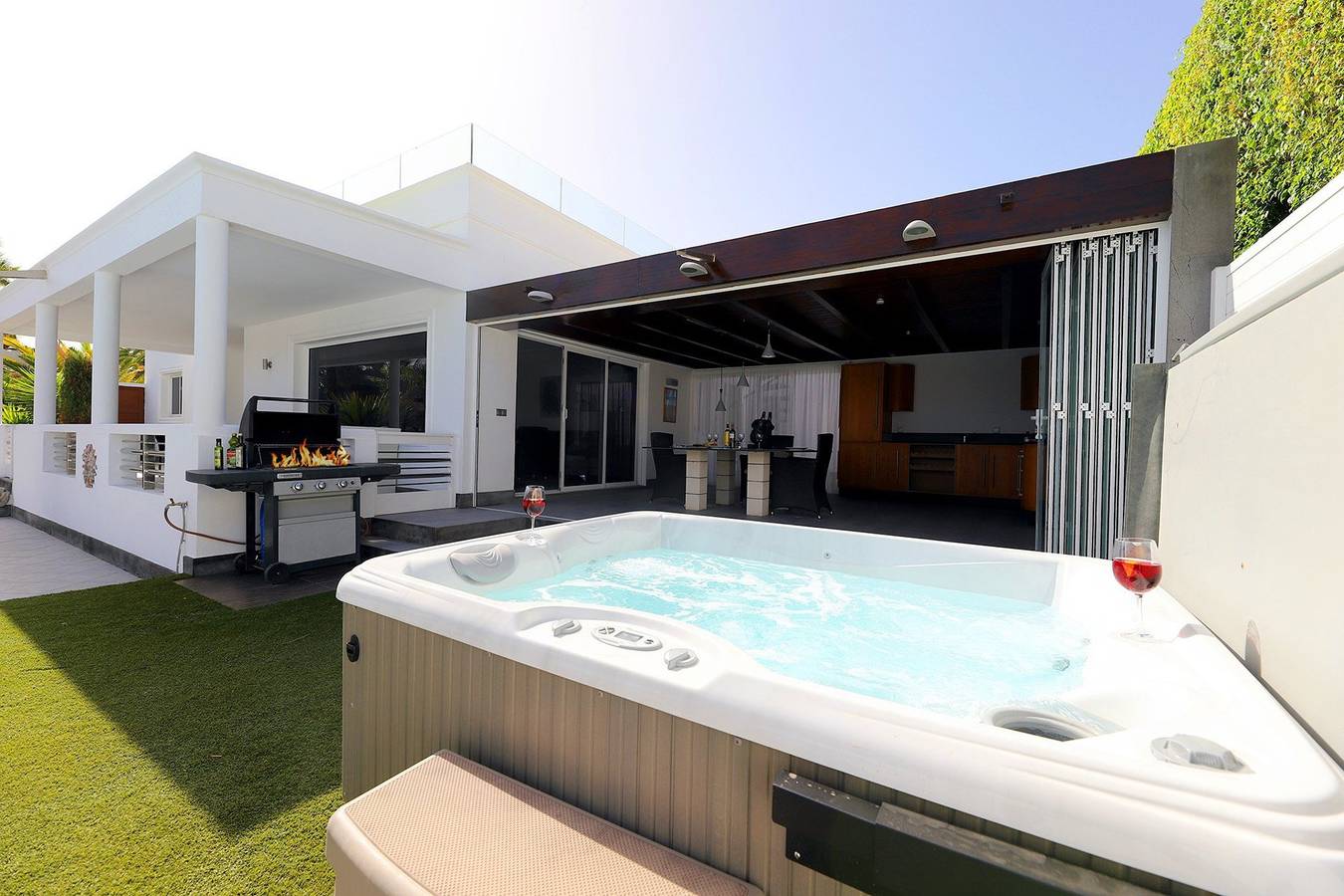 Villa für 6 Personen mit Balkon in Puerto Calero, Yaiza
