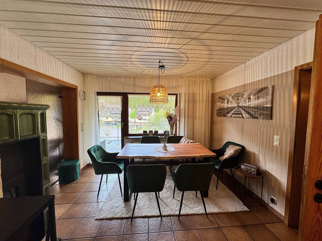 Apartamento inteiro, Apartamento Anni's Waldloge amigo dos cães com terraço e vista para o vale in Schramberg, Central Black Forest