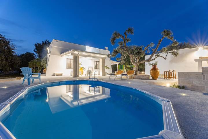 Location de vacances pour 6 personnes, avec Balcon/Terrasse et Jardin à Carovigno - 4