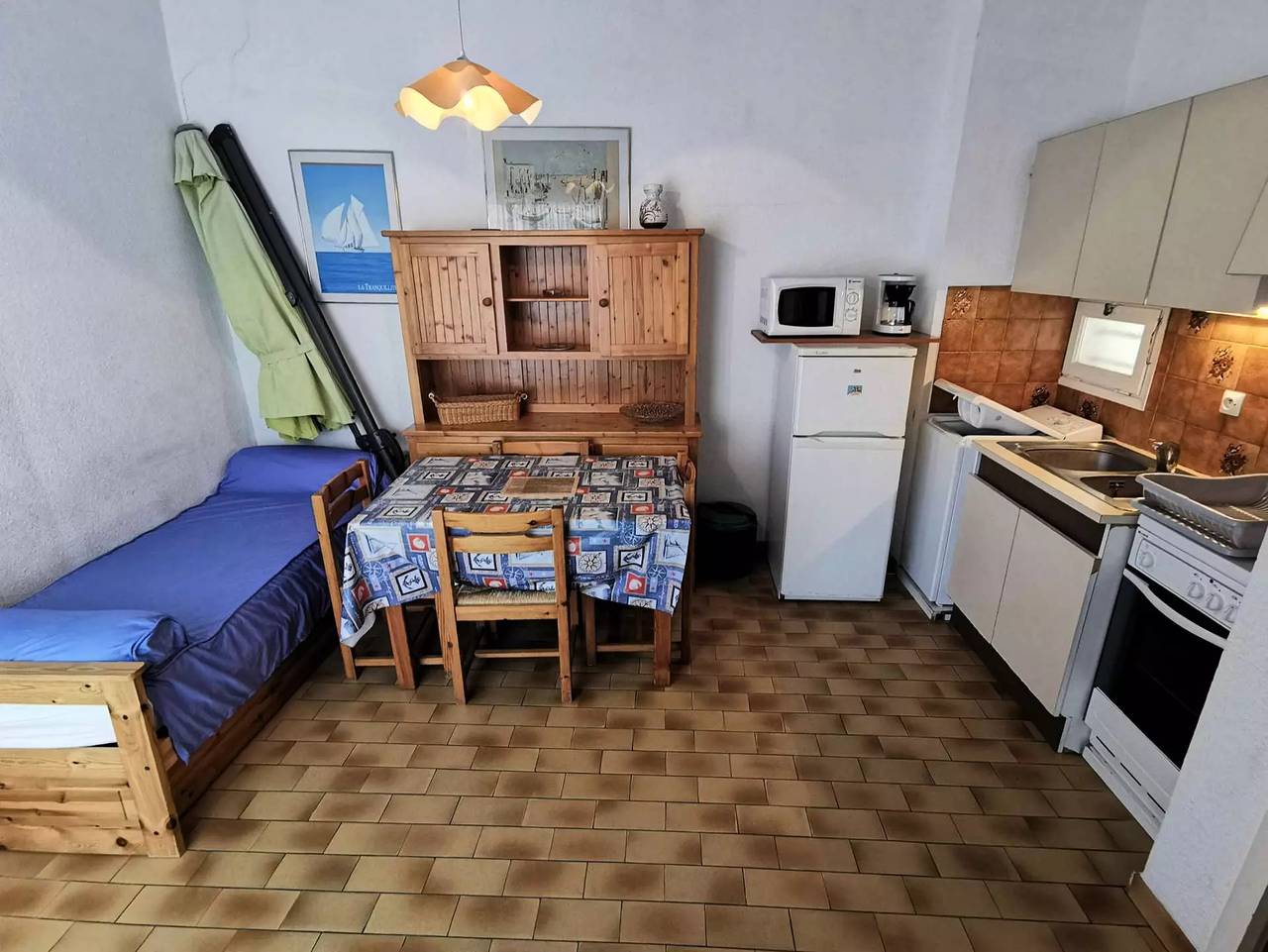 Apartamento entero, Apartamento 2 estancias 4 plazas Port Leucate. Ref.: 1Zod_K7 in Port Leucate, Leucate