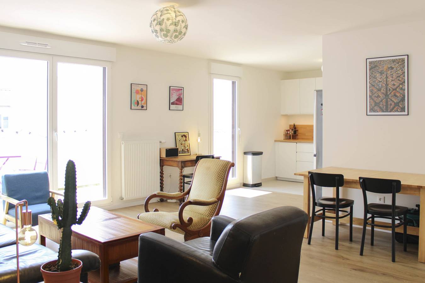 Ganze Wohnung, Apartment 2 bedrooms with balcony in Aubervilliers, Seine-Saint-Denis