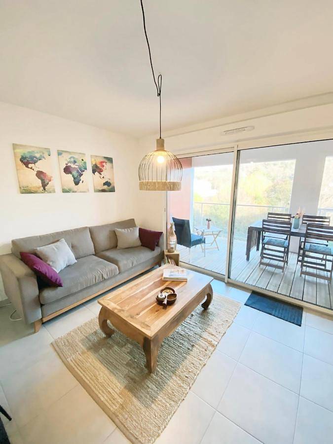 Appartement de vacances pour 4 personnes, avec balcon et vue