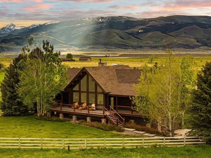 Chalet für 10 Personen, mit Whirlpool in Montana