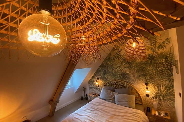 Location de vacances pour 12 personnes, avec jardin et terrasse à Saint-Étienne-la-Thillaye - 4