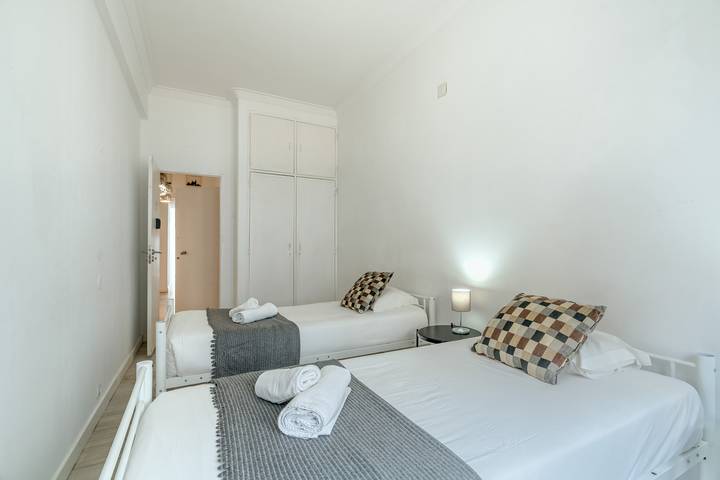 Apartamento vacacional entero, Apartamento de vacaciones para 2 personas con terraza in Lapa, Lisboa