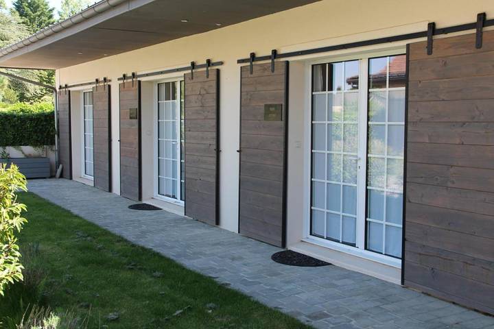 Gîte pour 4 personnes, avec terrasse ainsi que jardin et vue à Saint-Martin-en-Bière - 2