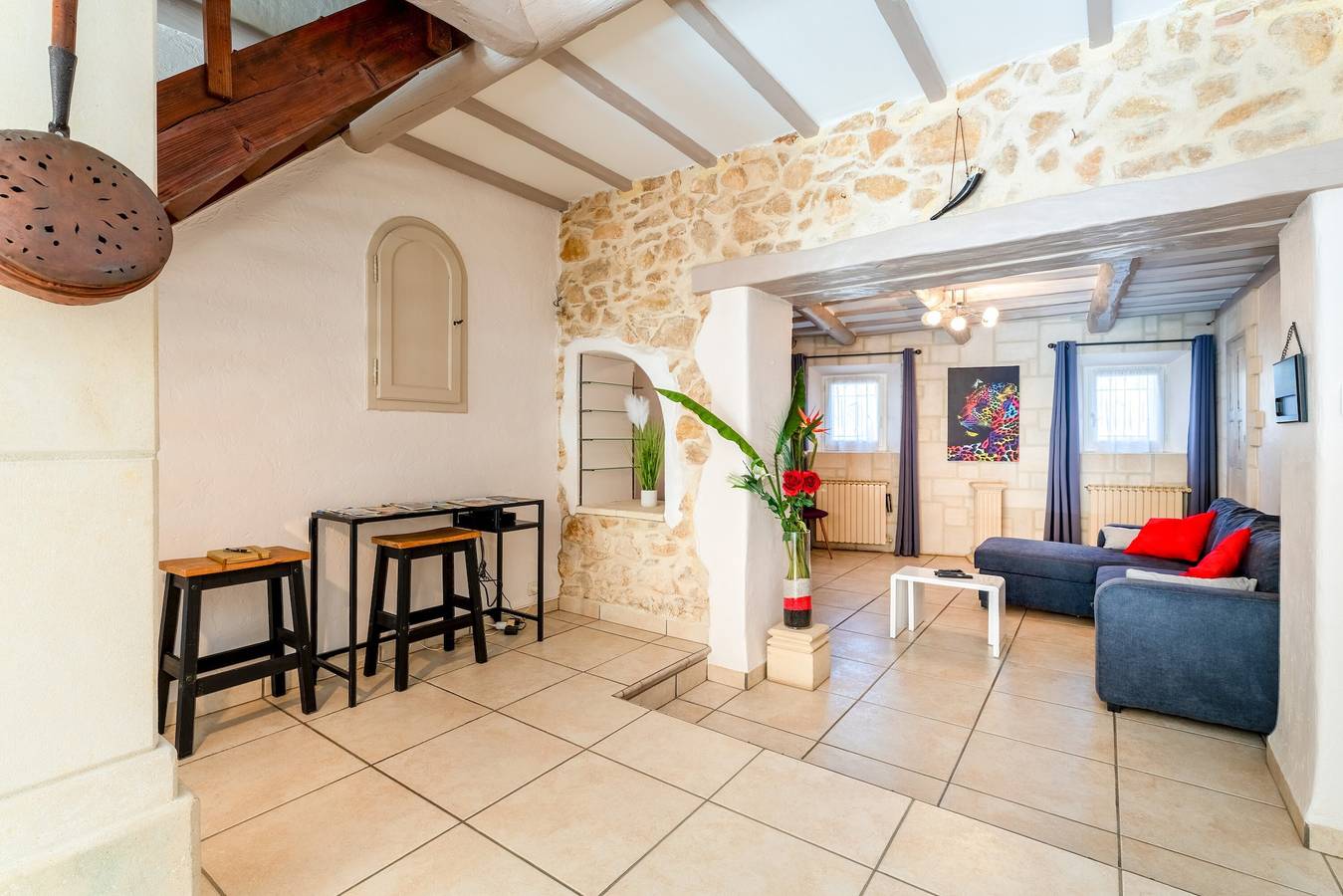 Maison de vacances 'Lucciano Village House, 6 couchages' avec piscine privée, Wi-Fi et climatisation in Mondragon, Vaucluse