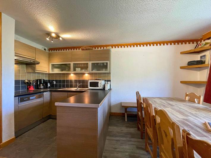 Gîte pour 12 personnes, avec balcon dans Station De Val Thorens - 4