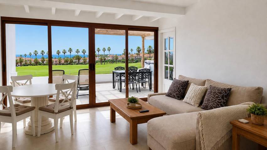 Villa für 6 Personen, mit Meerblick und Terrasse sowie Garten und Pool in Teneriffa Süd