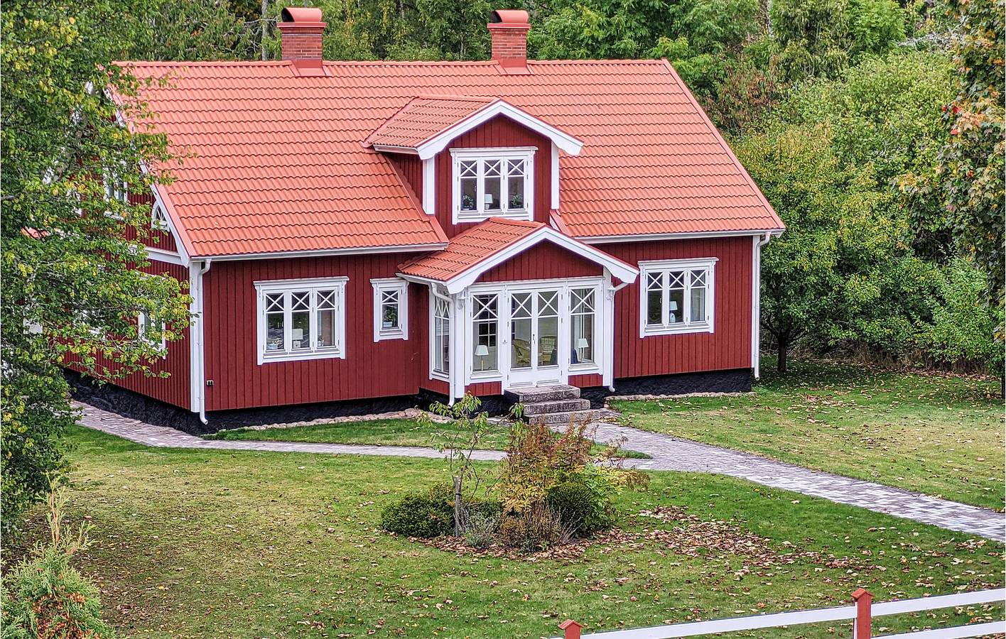 Holiday home for 8 people with sauna in Kronobergs