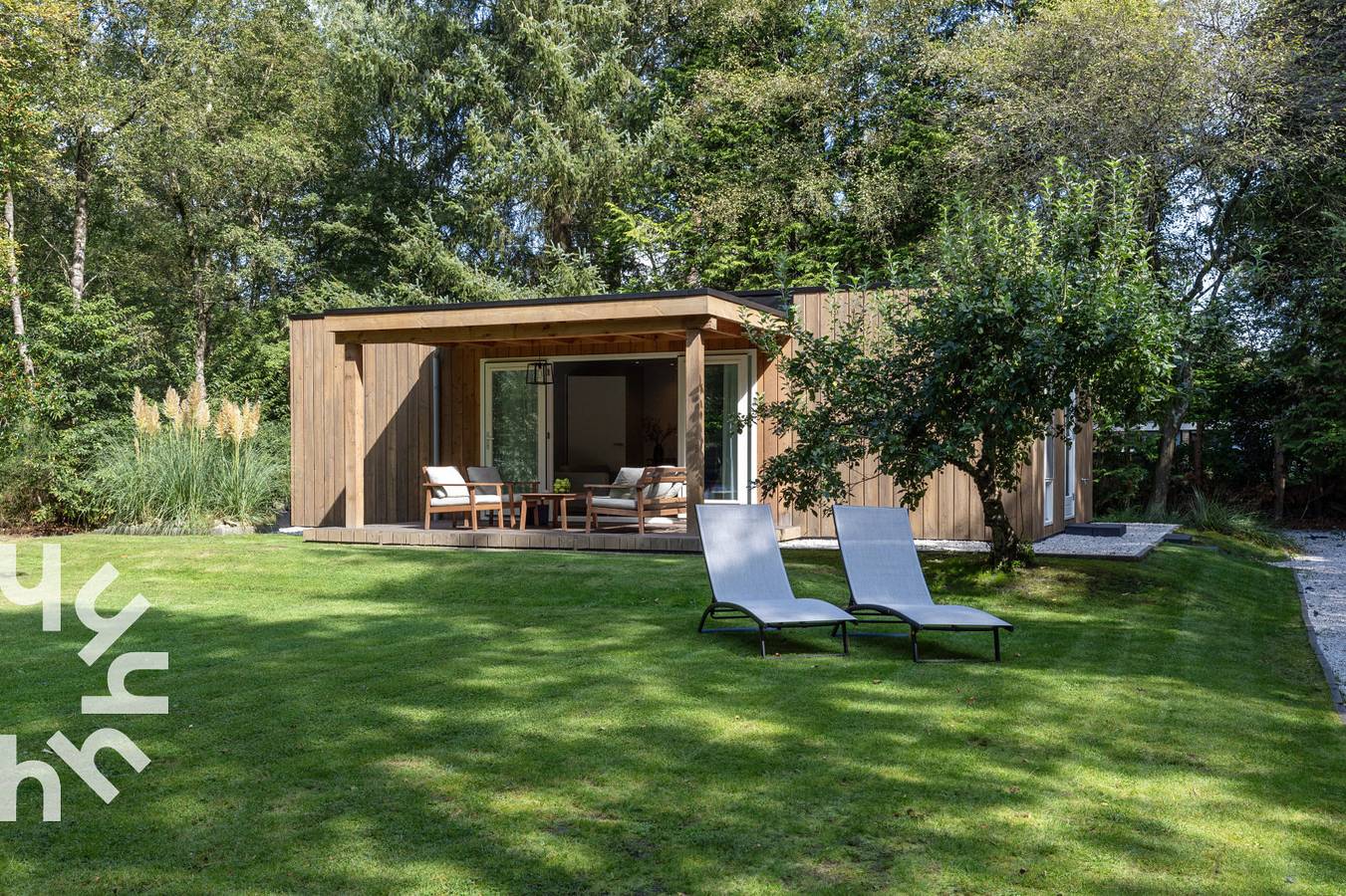 Schönes 4 Personen Waldhaus mit einem schönen Garten Drenthe in Koekange, Drenthe