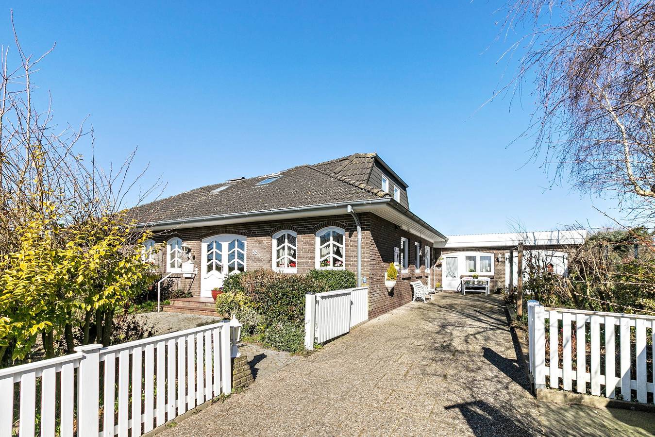 Gästehaus 'Ferienwohnung 3 Erdgeschoß' mit privatem Garten und Wi-Fi in Bredstedt, Nordseeküste