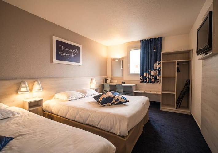 Hôtel pour 2 personnes, avec terrasse