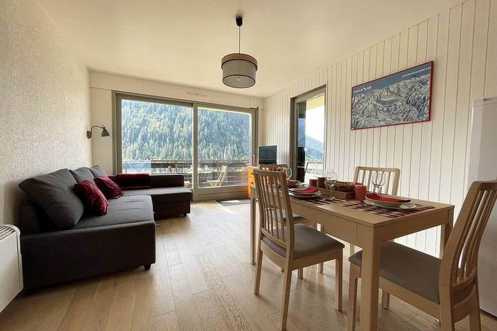 Ganze Wohnung, Enchanting studio with WiFi in charming Châtel in Châtel, Les Portes du Soleil