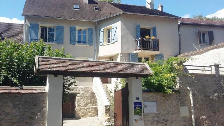 Chambre d’hôte pour 2 personnes, avec Terrasse ainsi que Jardin et Vue