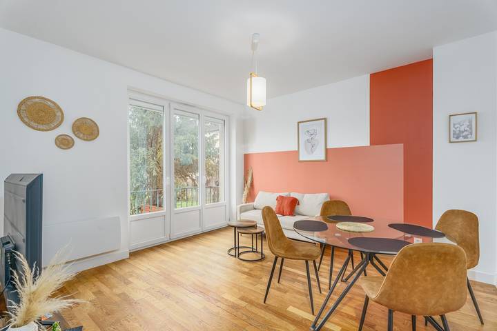 Appartement de vacances pour 4 personnes, avec Balcon et Terrasse