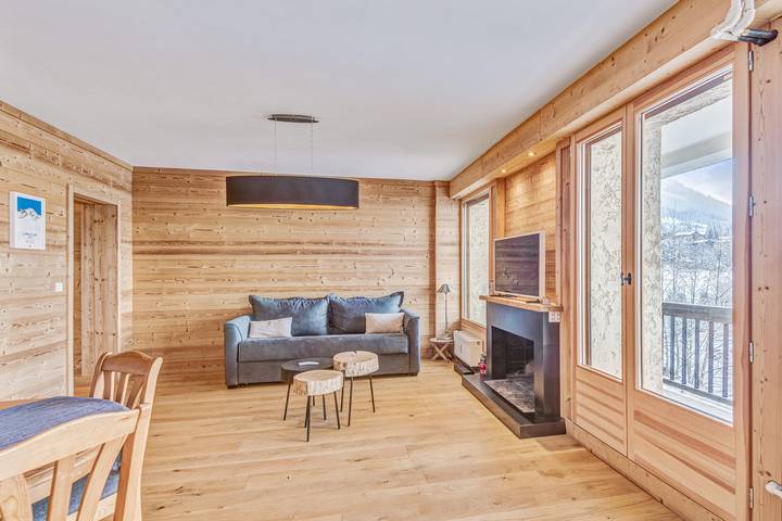 Chalet pour 6 personnes, avec terrasse et piscine, adapté aux familles à Megève - 2