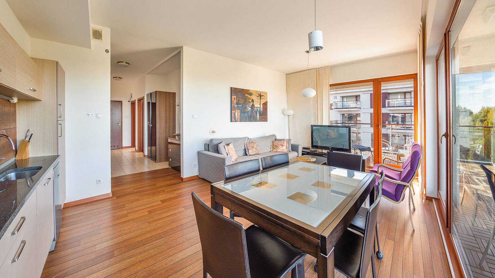 Ganze Ferienwohnung, Sun&Snow Plaza Swinoujscie - Apartament 326 in Swinemünde, Stettiner Haff