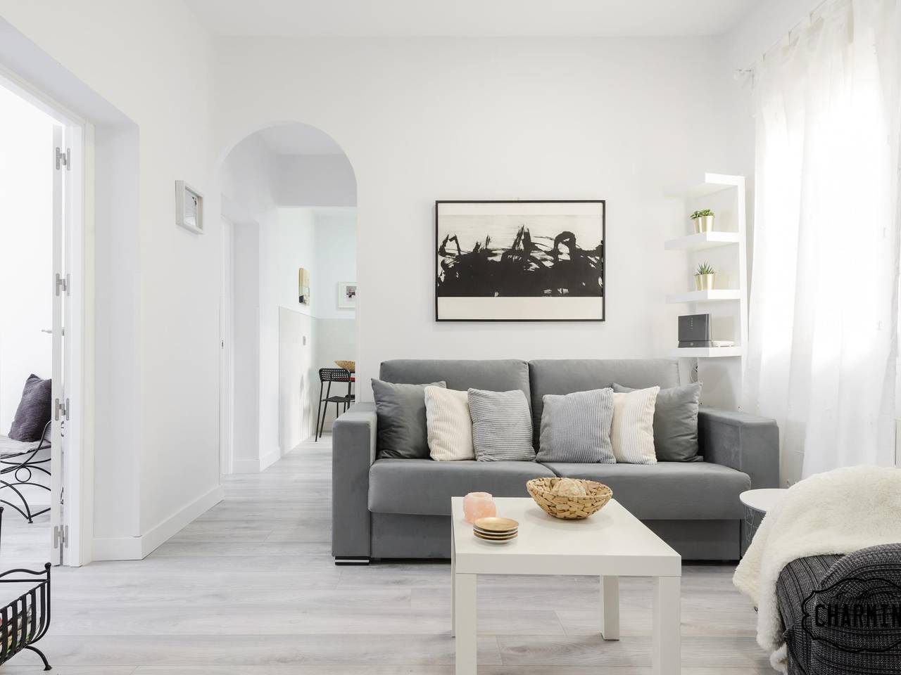 Apartamento vacacional entero, Charming Antiques Market - Parking Gratis, 3 dormitorios, 2 baños in Centro (Madrid), Madrid