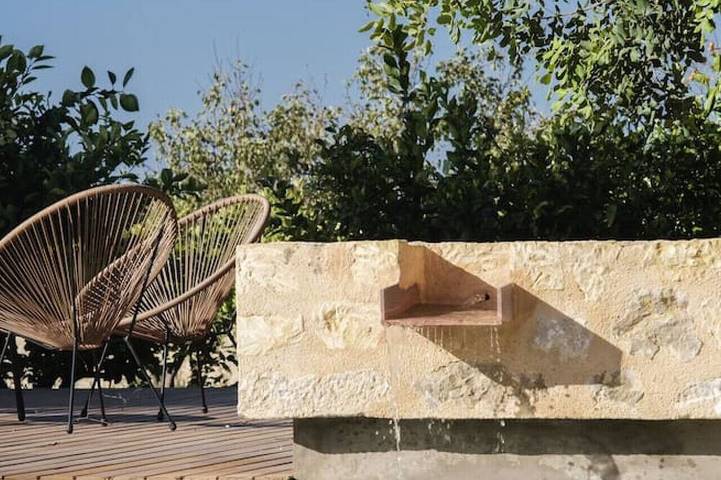 Ferienhaus für 8 Personen, mit Balkon und Pool sowie Garten in Consell