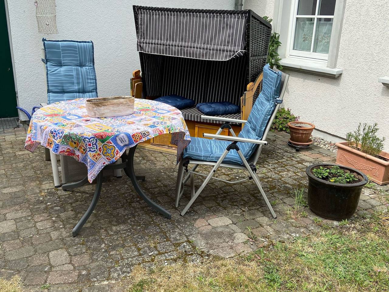 Ganze Ferienwohnung, Pausenhof Ferienwohnungen - Wohnung Maritim tu Hus in Meiersberg, Stettiner Haff