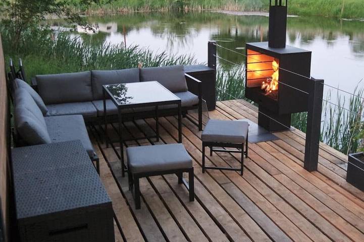 Ferienhaus für 5 Personen, mit Pool und Sauna sowie Balkon und Garten in Sächsische Schweiz - 4